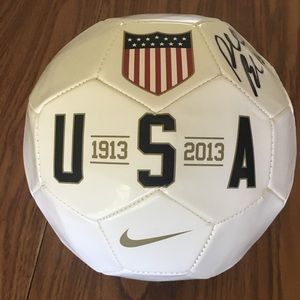 Autographed USWNT soccer ball